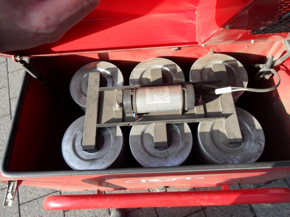 YYJYZH Weinglas Poliermaschine 5-Kopf - Elektrische Glasreinigung Für Gastronomie