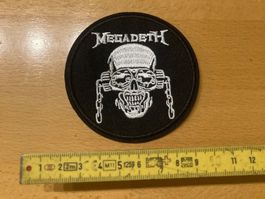 Megadeth Patch Aufnäher Metal Rock Band