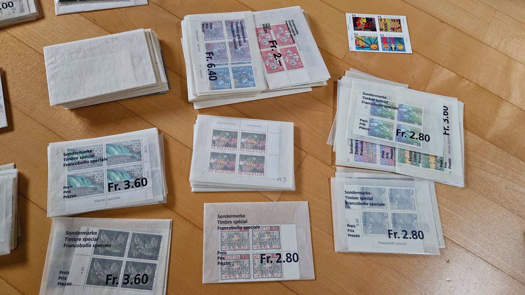 Alle Briefmarken: Marken Sammlung Schweiz incl. Sondermarken Wert: CHF 2'744 – Neu (gemäss Beschreibung) aus Nuglar von haasda1 1