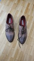 Derbies en cuir brun taille 39 