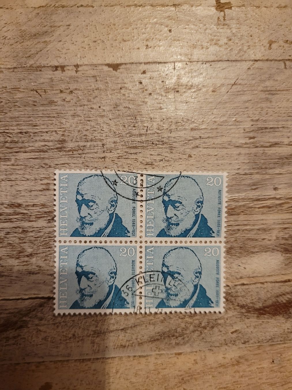 Alle Briefmarken: Auguste Forel – Gebraucht aus Inwil von Flower2325