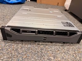 Dell Storage MD1420 mit 8× 300 GB 15K SAS, 24-Bay, 2HE