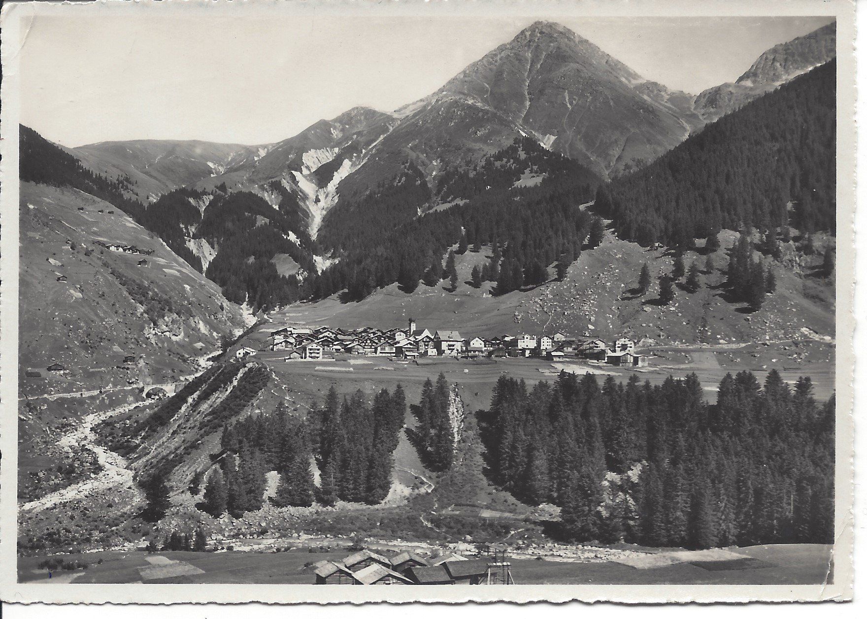 Cartoline postali: Ansichtskarte Curaglia am Lukmanierpass – Usato da Embrach venduto da Illingen13