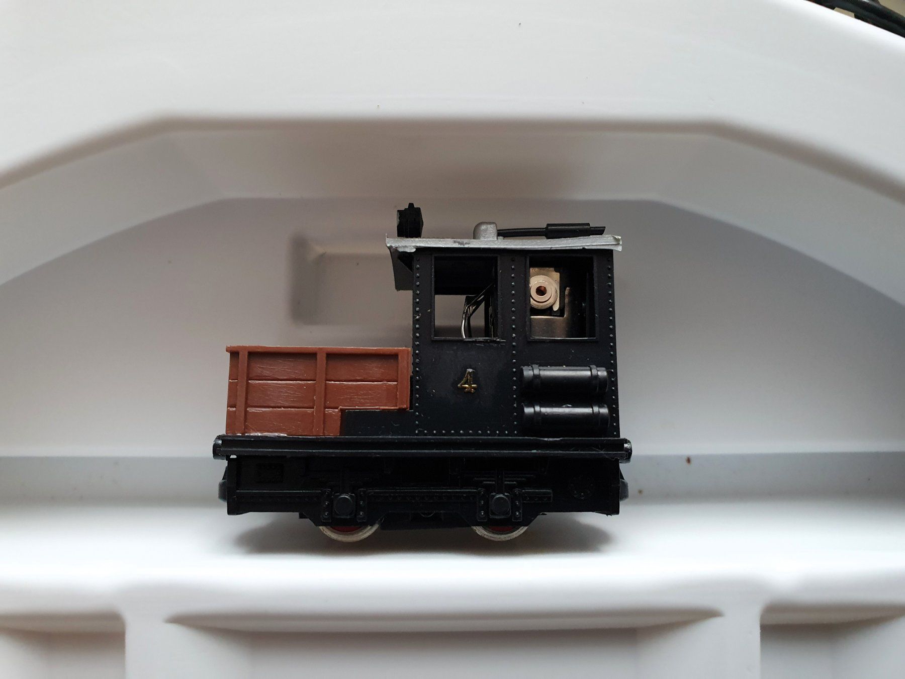 Egger-Bahn Modellini di ferrovie: EGGER-BAHN, Jouef, N° 711100, Feldbahn, Train chantier, HOe – Nuovo (secondo la descrizione) da Martigny venduto da Abm1000 2