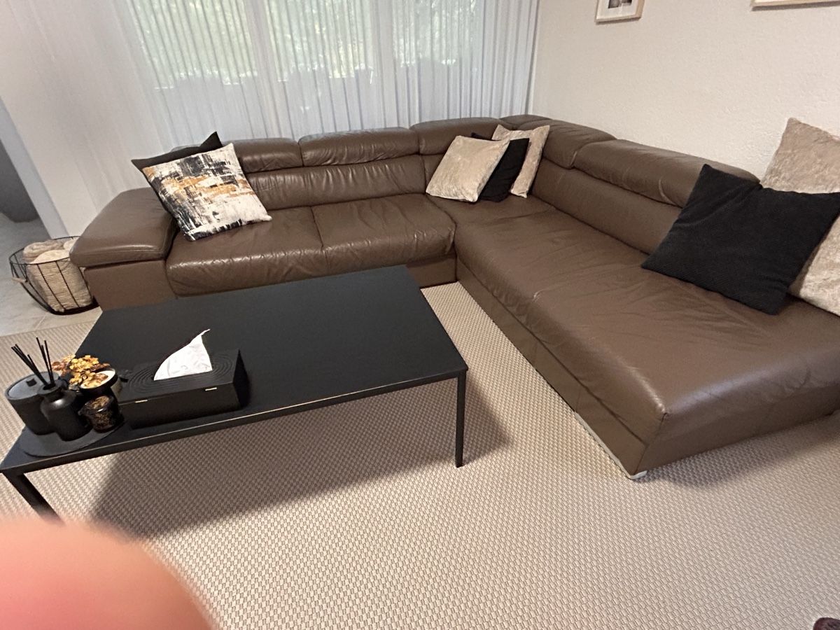 Sofas: Braune Leder Ecksofa  – Gebraucht aus Dübendorf von ramzes0 4