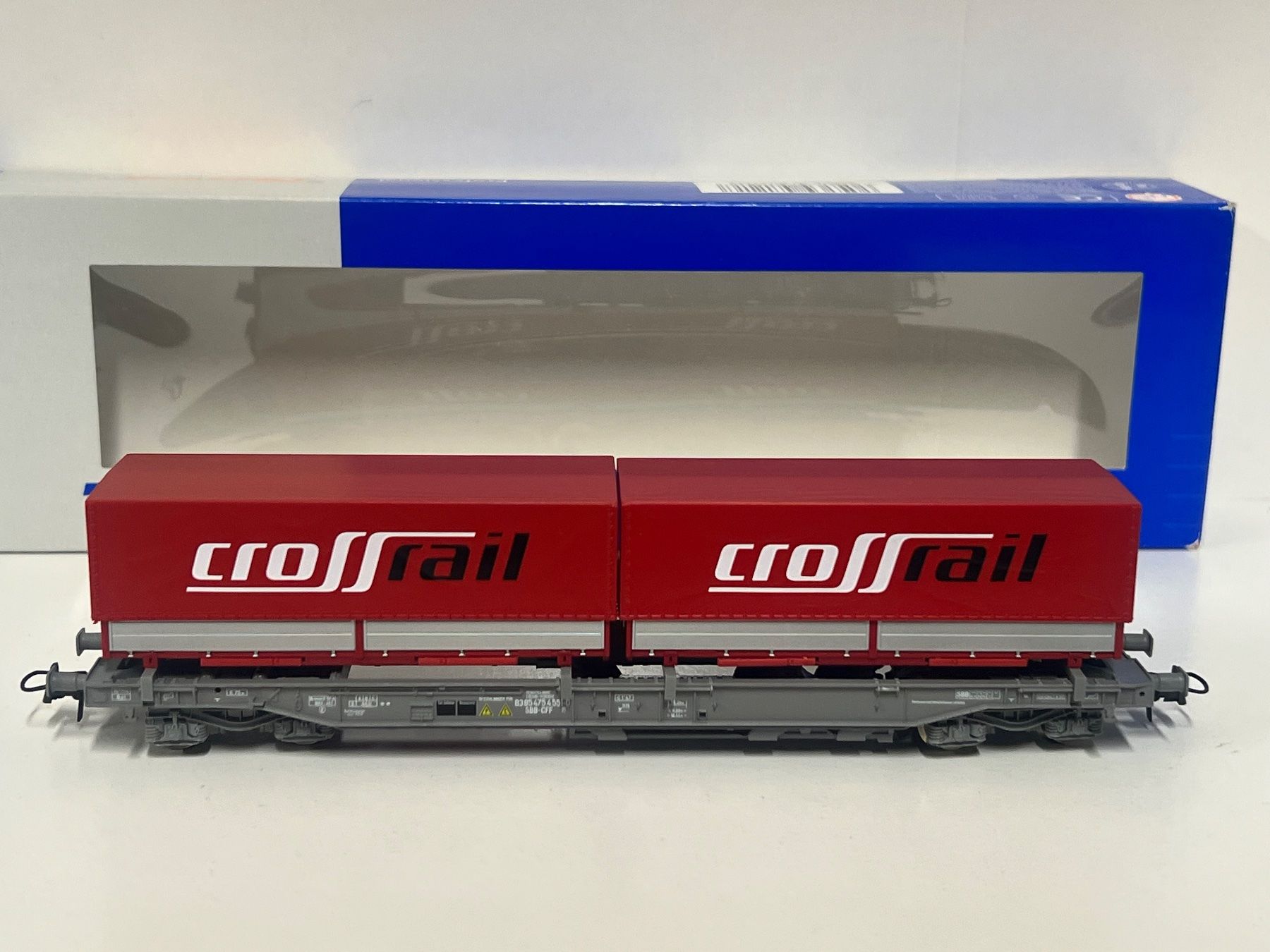 Roco Modellini di ferrovie: Roco 47121  SBB crossrail  H0 DC – Nuovo e nell'imballaggio originale da Geroldswil venduto da TopTrain54 2