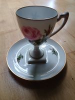 Mokkatasse mit Stiel und Untertasse Limoges
