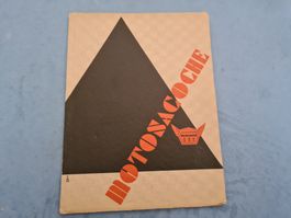 MOTOSACOCHE BROCHURE  VINTAGE  COLLECTION  OLDTIMER