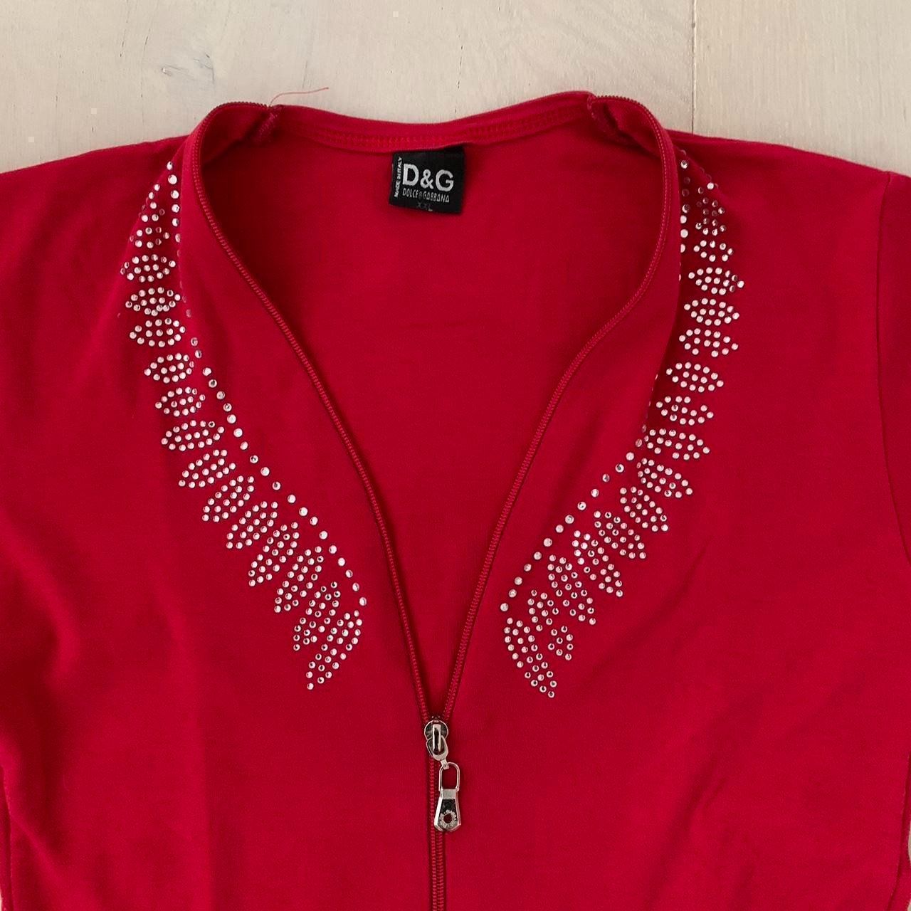 Dolce & Gabbana Top: Rot D&G Oberteil, Gr. M – Usato da Richterswil venduto da sop_zwd9 1