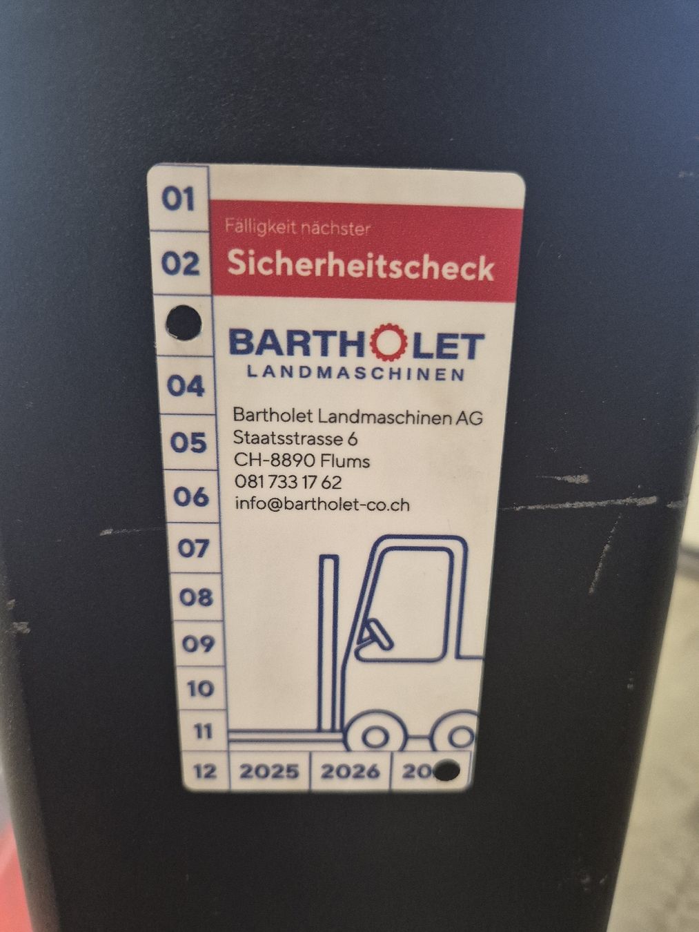 Carrelli elevatori e a forche: Profi 10V270 – Usato da Flums venduto da BartholetFlumsAG 5