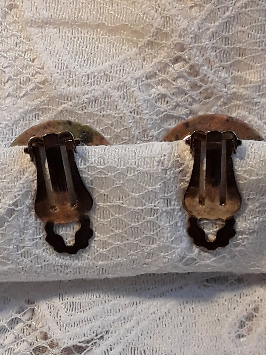 Boucles d'oreille: Vintage Stein Ohrclips – D'occasion à Zürich par helsan 4