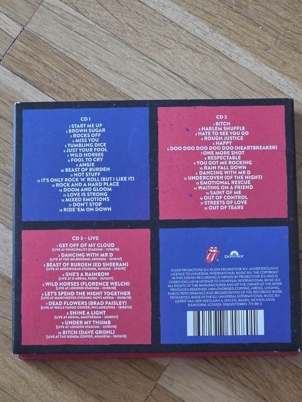 CD: The Rolling Stones HONK 3CD neuwertig – Usato da Aesch BL venduto da immon 1