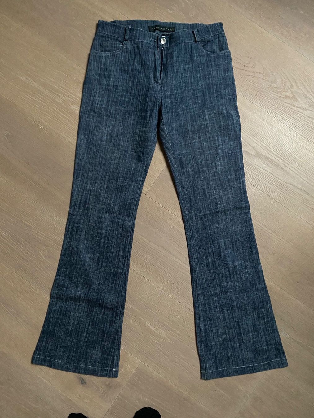 Jeans: Blaue Jeans Marke Touche Pas Paris Grösse S – Gebraucht aus Winkel von Flyhy2020