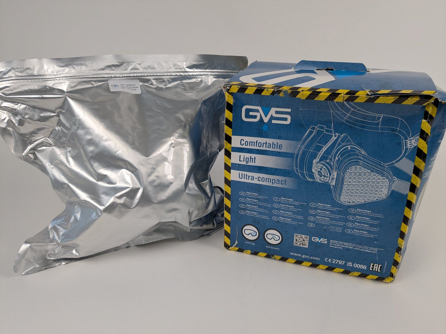 Protezione per viso e udito: GVS Elipse Integra SPR537 Schutzmaske – Nuovo (secondo la descrizione) da Dintikon venduto da Restwert_Dintikon 1