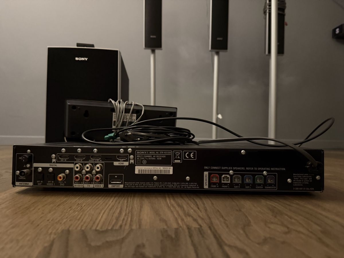 Sony Heimkino: Sony Surround Sound System Multi Channel STR-KS1200 – Gebraucht aus Schaffhausen von solequart 4