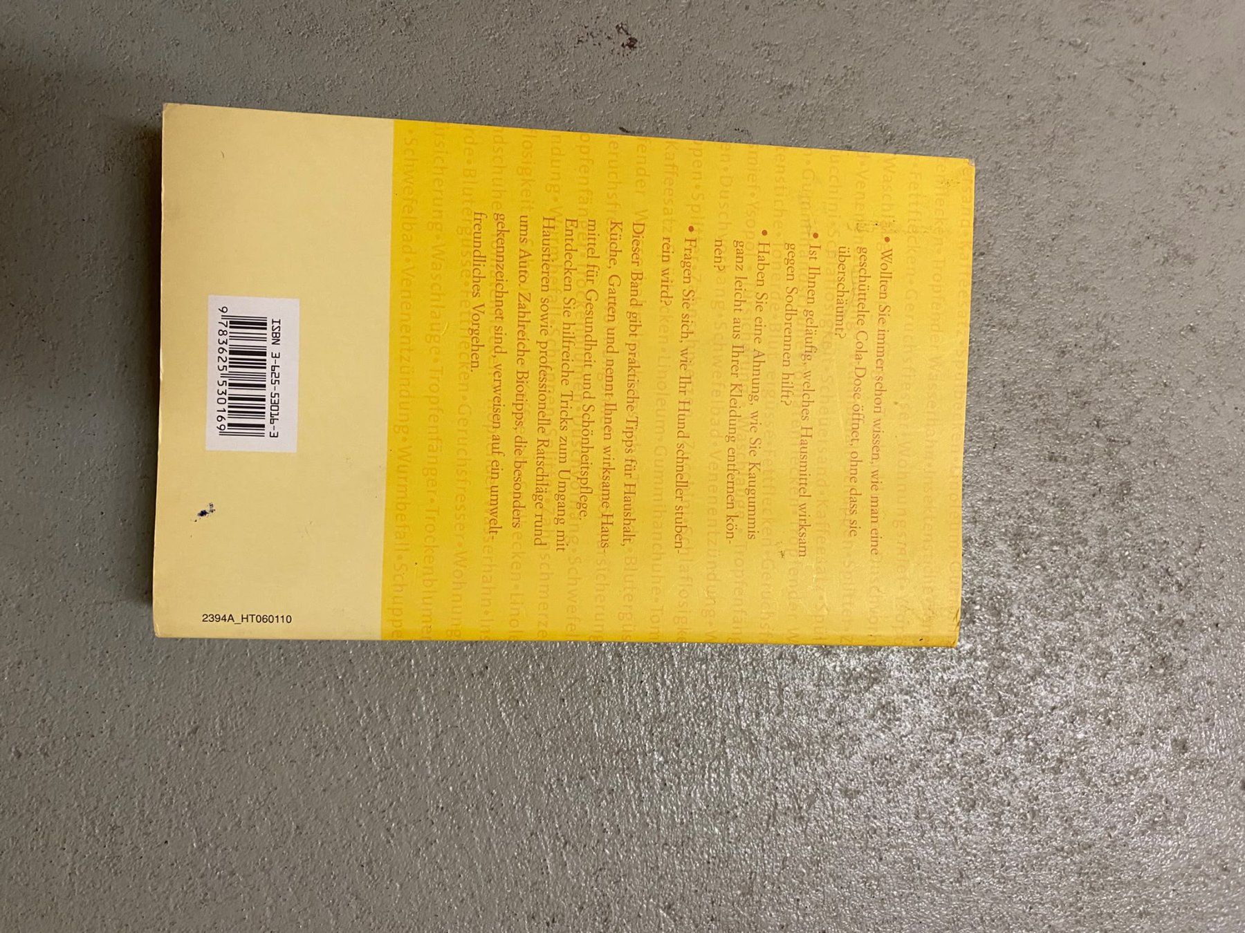 Bücher: Buch 1000 Haushaltstipps NGV – Gebraucht aus Zürich von drummergirl98 1