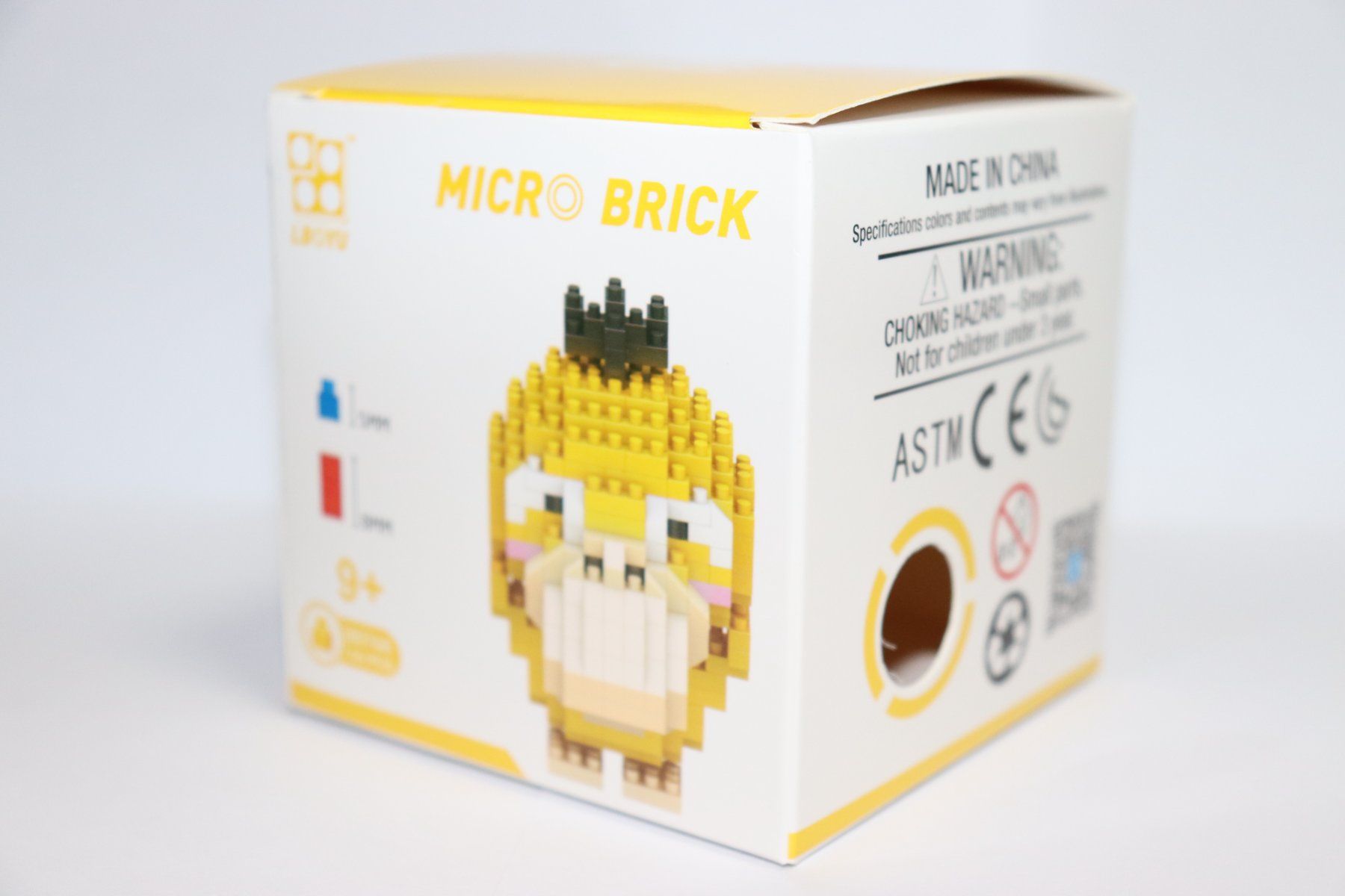 Pokémon Statuette: Pokémon Micro Brick Psyduck – Nuovo e nell'imballaggio originale da Bern venduto da Maxdamato 2