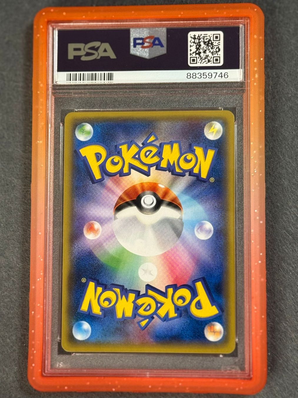 Pokémon Carte collezionabili: Orange/Red Slab Protector | Guard | PSA | NEW Pokemon – Nuovo e nell'imballaggio originale da Oensingen venduto da CSCollectors 3