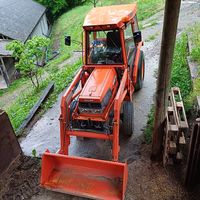 Kubota mit Frontlader