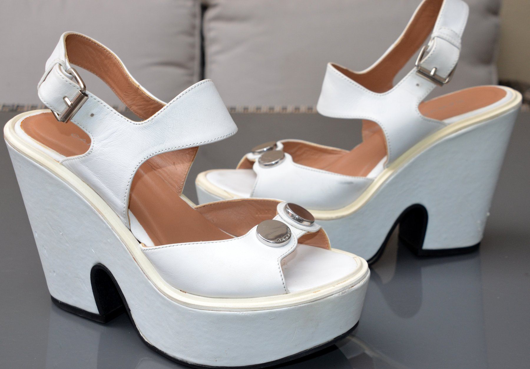 Scarpe da donna: Carven Sandalen / sandales 37 – Usato da Collonges venduto da arashee 3