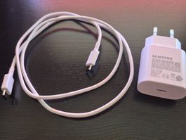 SAMSUNG ladegerät USB-C 25W mit Kabel 1m (GEBRAUCHT)