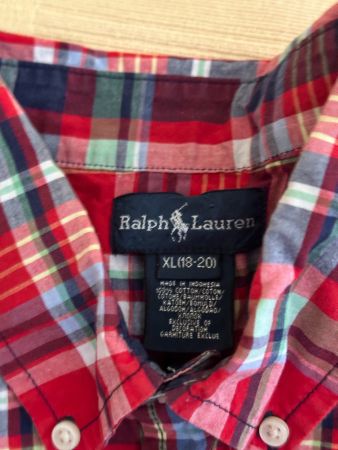 Ralph Lauren Polo Baumwolle klassisches Hemd, Größe 18-20 XL