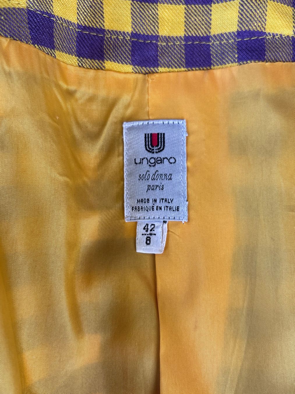 Giacche: Vintage Blazer von Ungaro, 100% Leinen – Usato da Küsnacht ZH venduto da MaBaCa 3