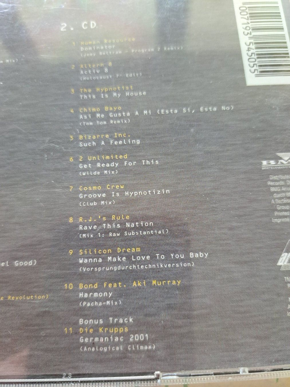 CDs: Cd Techno House volume 2 ( 1991 ) – Gebraucht aus Pully von bro_n52j 3