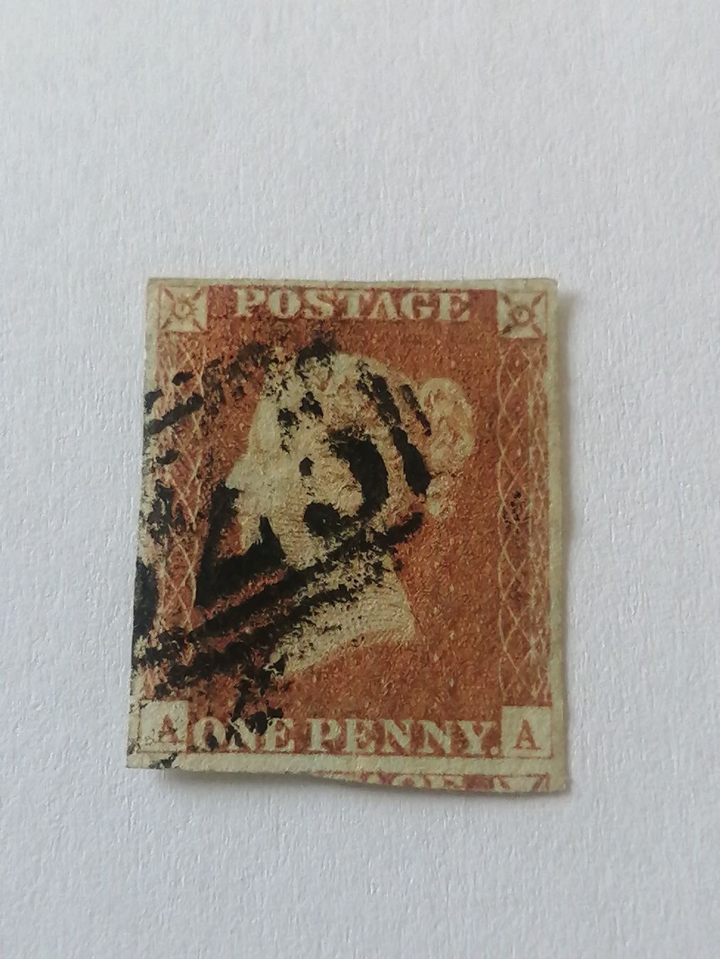 Tutti i francobolli: One Penny Red 1846 – Usato da Happerswil venduto da tschergi
