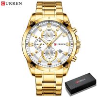 ✅ NEU Luxuriöse Herren Business Uhr
