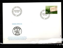 1984 -FDC / Werbemarke - Vorphilatelistischer Brief