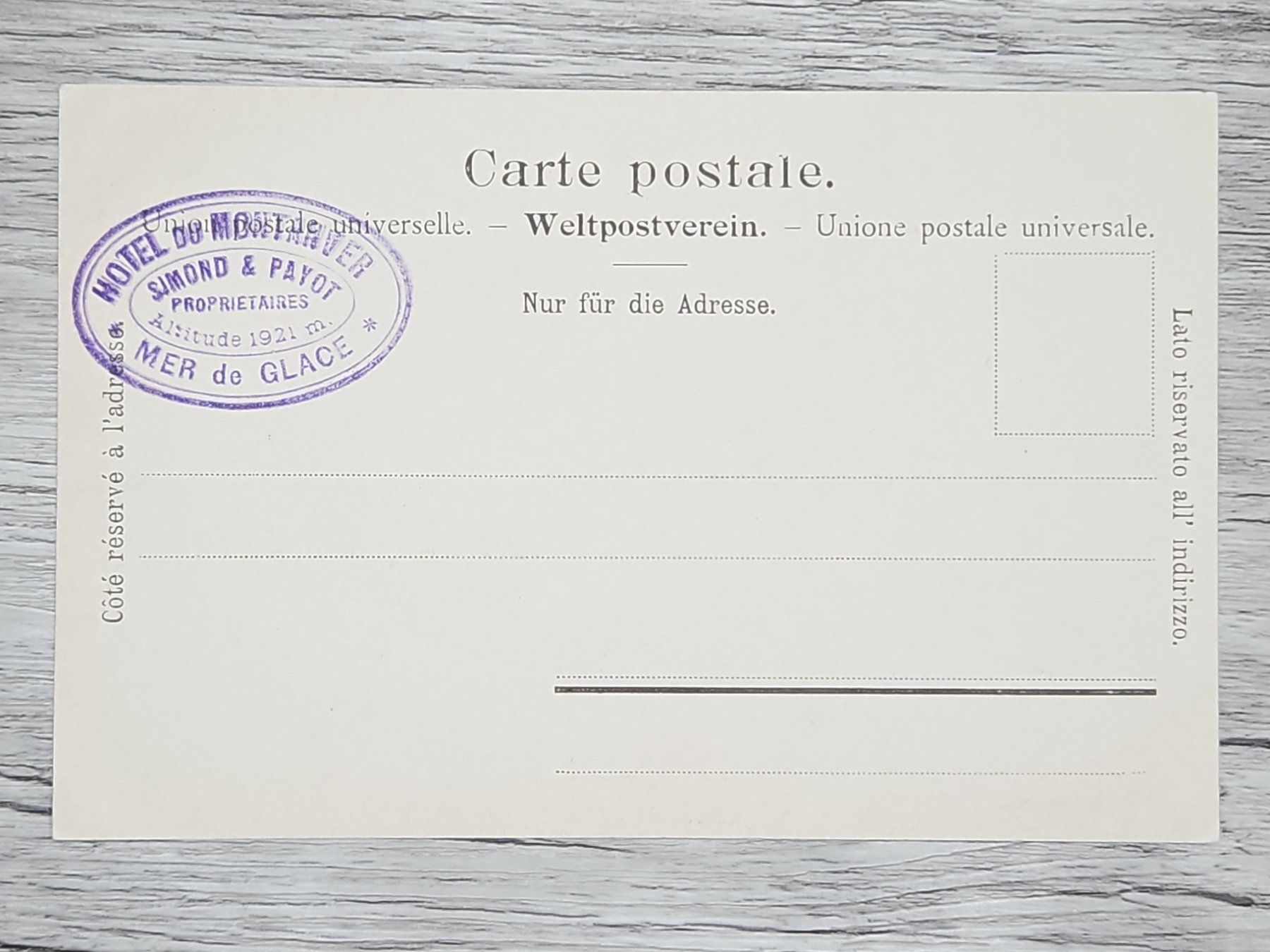 Tutti i francobolli: CL16 Carte Postale Suisse / Riffelalp – Usato da Cousset venduto da Patrick_Collections 1