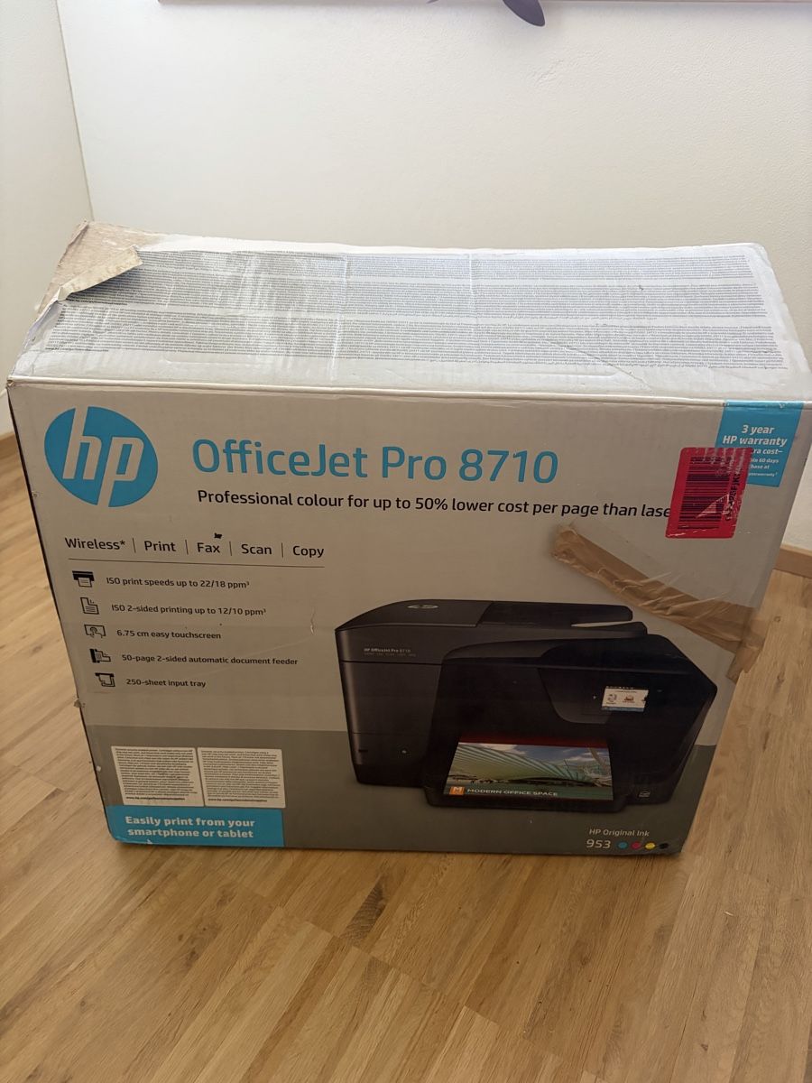 Hewlett Packard Stampanti: HP OfficeJet Pro 8710 Drucker – Usato da Oberengstringen venduto da Recharles 2