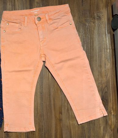 Manor Kids Jeans in Koralle, Grösse 122, Top Zustand!