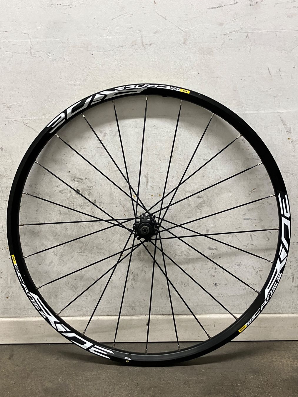 Mavic Ersatzteile: Mavic Cross Ride Disc Vorderrad – Neu (gemäss Beschreibung) aus Burgdorf von intact-Velowerkstatt