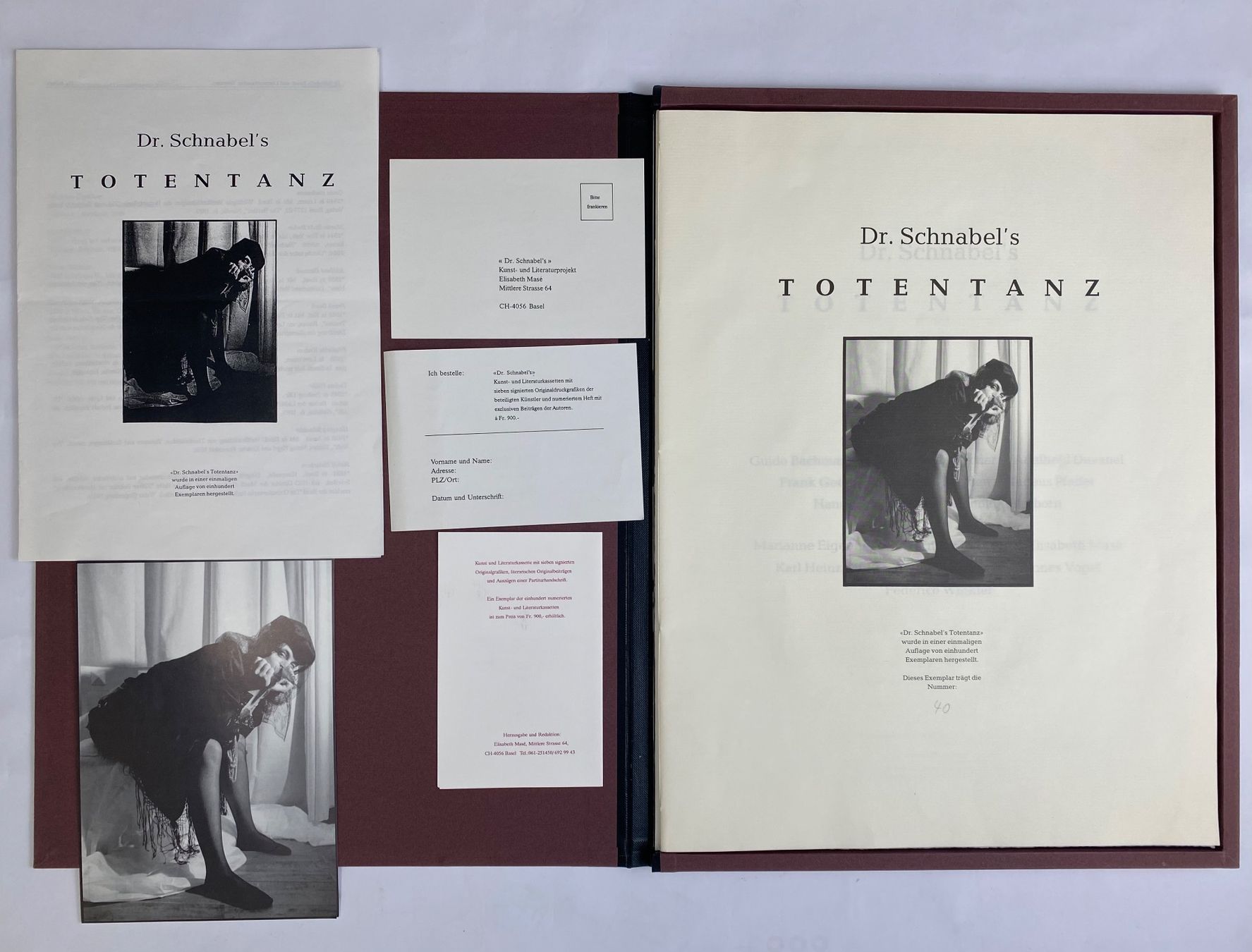 Gemälde: Grafikmappe – Dr. Schnabel ` s Totentanz – Gebraucht aus Basel von bigmbh 1
