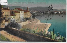 Cote d'Azur - Sanary - Vue generale - Litho