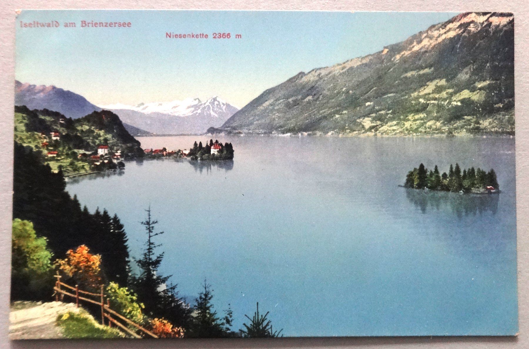 Cartoline postali: Iseltwald am Brienzersee – Usato da Fétigny venduto da Billy2miny