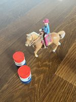 Schleich Barrel Racing mit Cowgirl