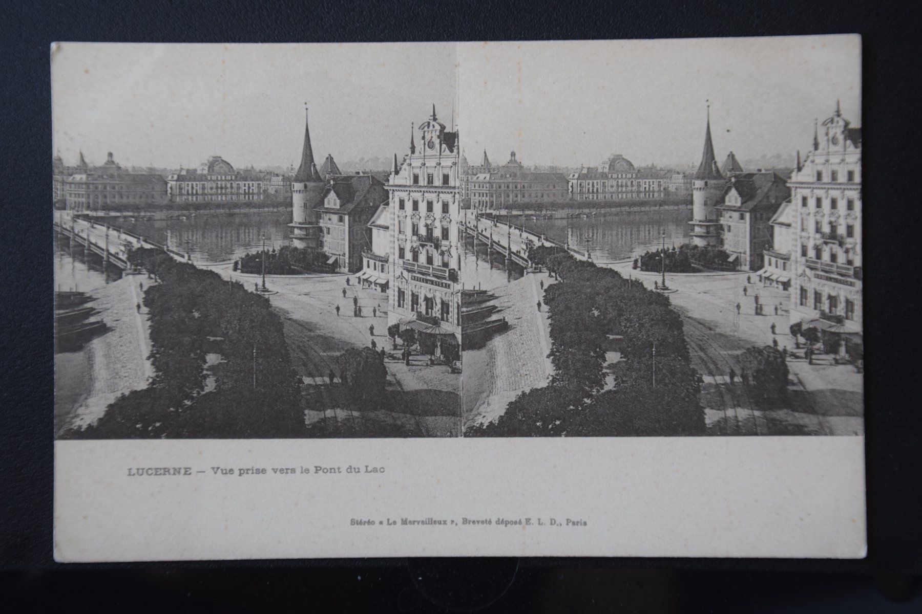 Cartes postales: AK Luzern, Stereo-Karte – D'occasion à Luzern par CH2018