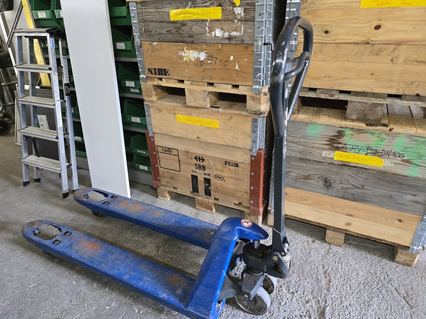 Carrelli elevatori e a forche: Palettenrolli #501 – Usato da Wuppenau venduto da Gastro-Wuppenau 2