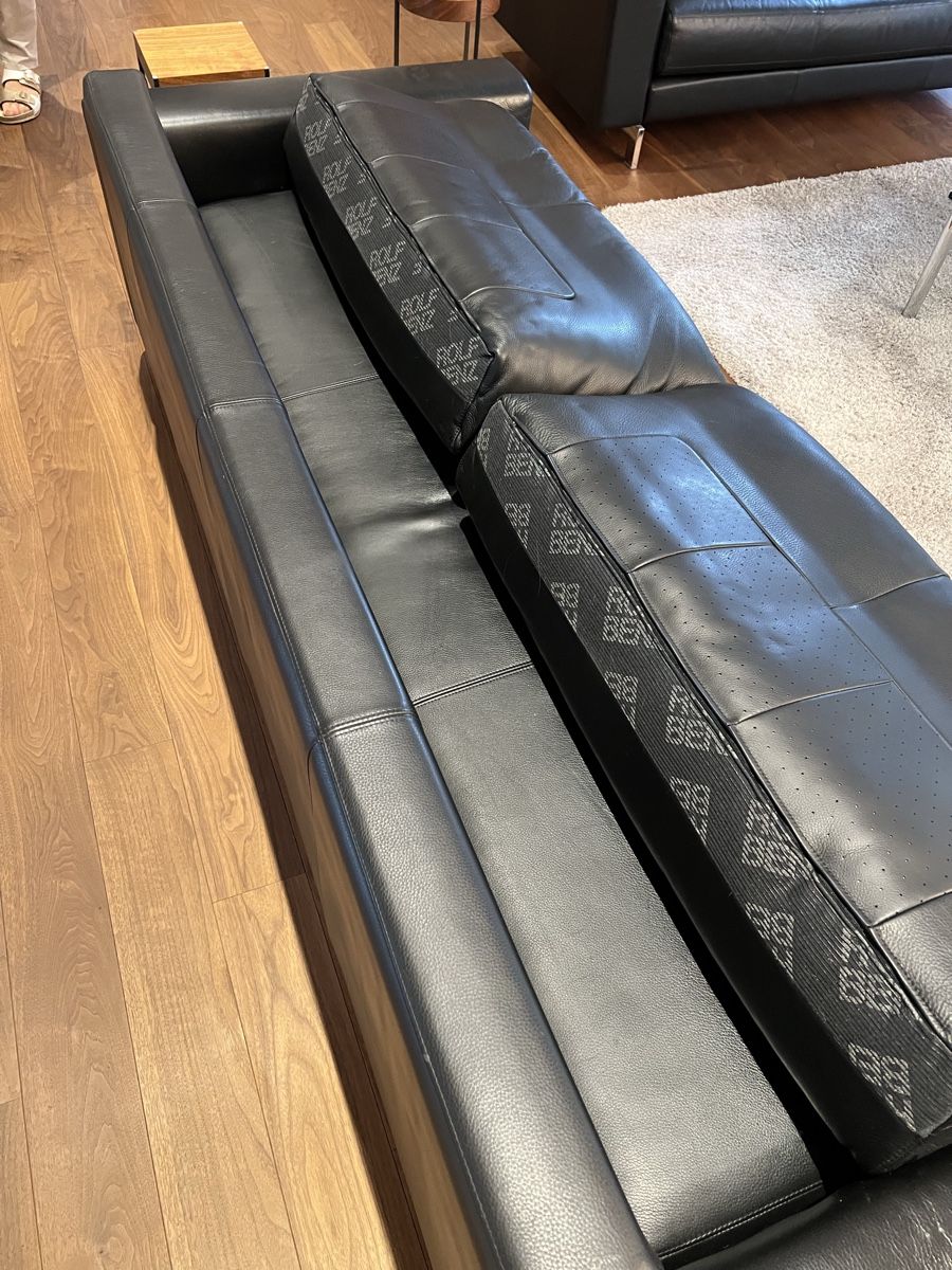 Sofas: 3er Sofa Rolf Benz, Leder schwarz – D'occasion à Altdorf UR par Seller660 8