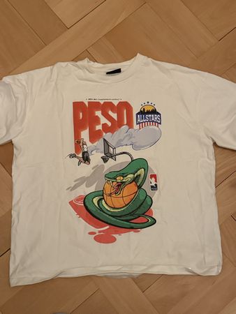 T-Shirt PESO NBA Championship Capsule Grösse M weiss
