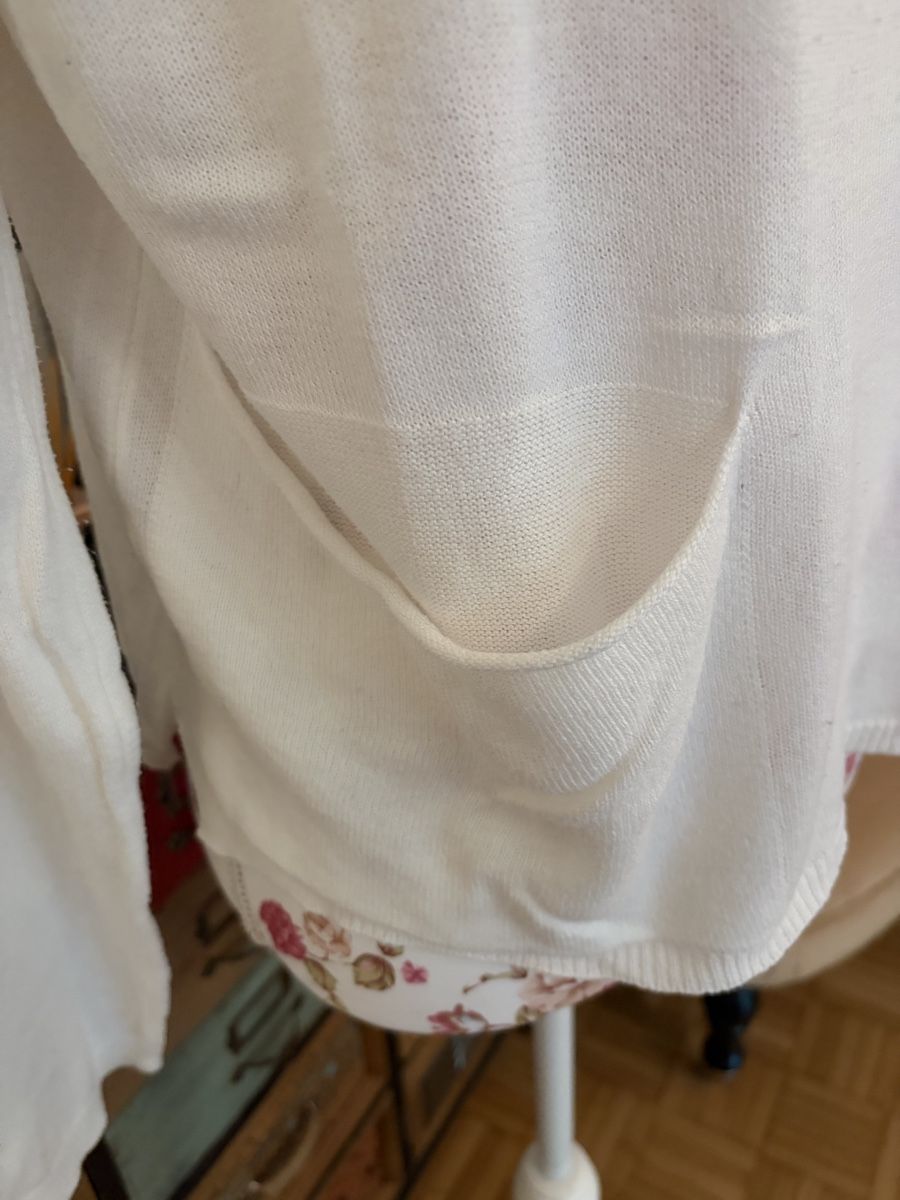 Maglioni & Felpe: Pullover weiss Baumwolle S/M – Usato da Schönenberg ZH venduto da Pfupfli1 2