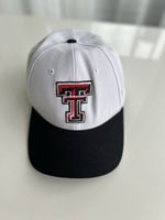 Cap Texas Tech white black logo adjustable size