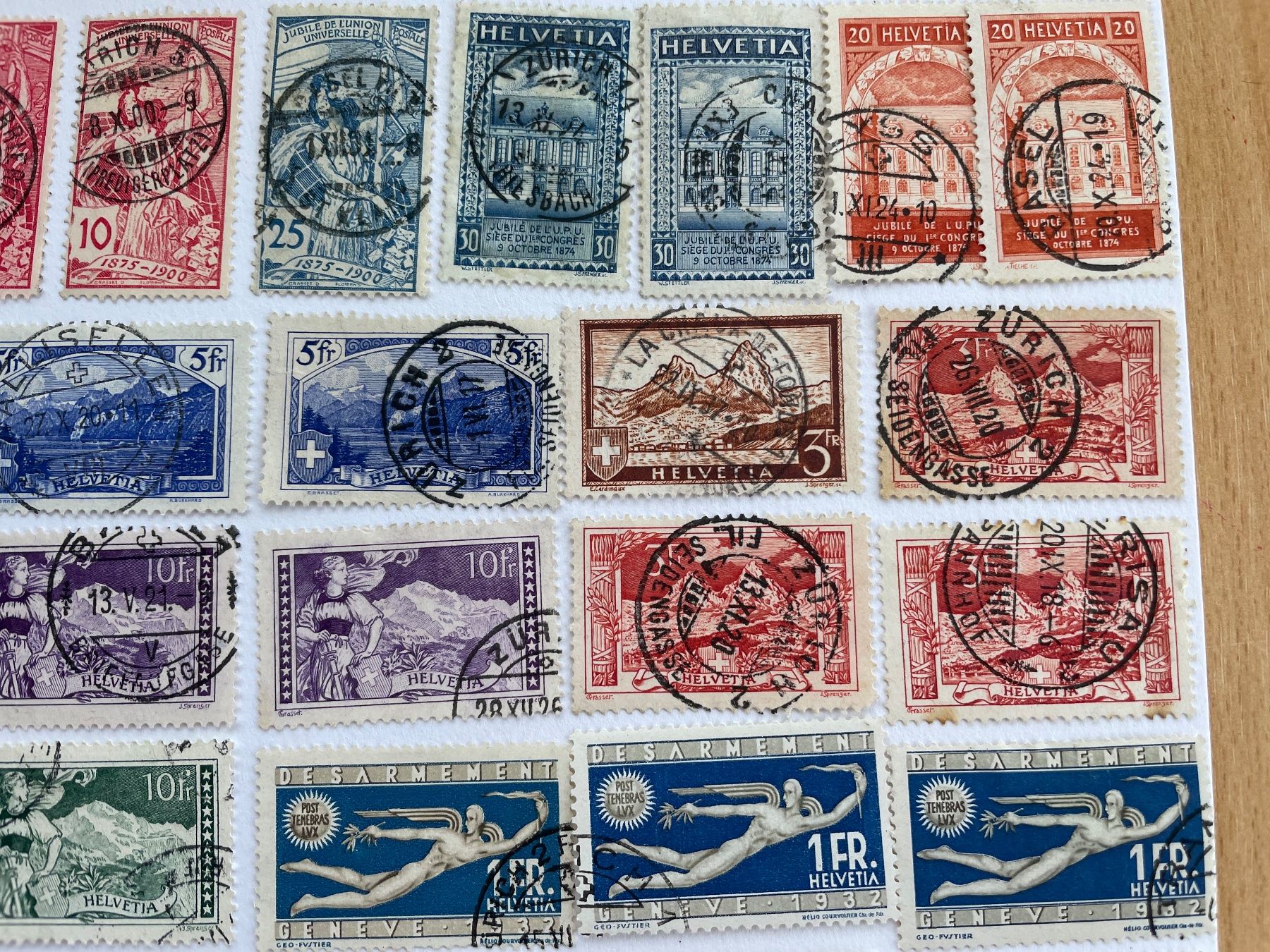 Tutti i francobolli: 50 timbres HAUTE VALEUR dès 20.- – Usato da Sonceboz-Sombeval venduto da Comment2 8