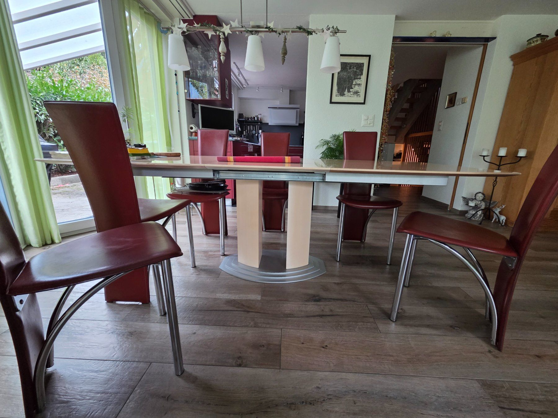 Tables: Esstisch mit Stühlen – D'occasion à Unterseen par fratello2 2