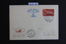F Pro Aero Brief sauber gestempelt 1946             Los 6291