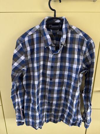 Tommy Hilfiger Checkered Shirt, Size 164 - Great Deal!