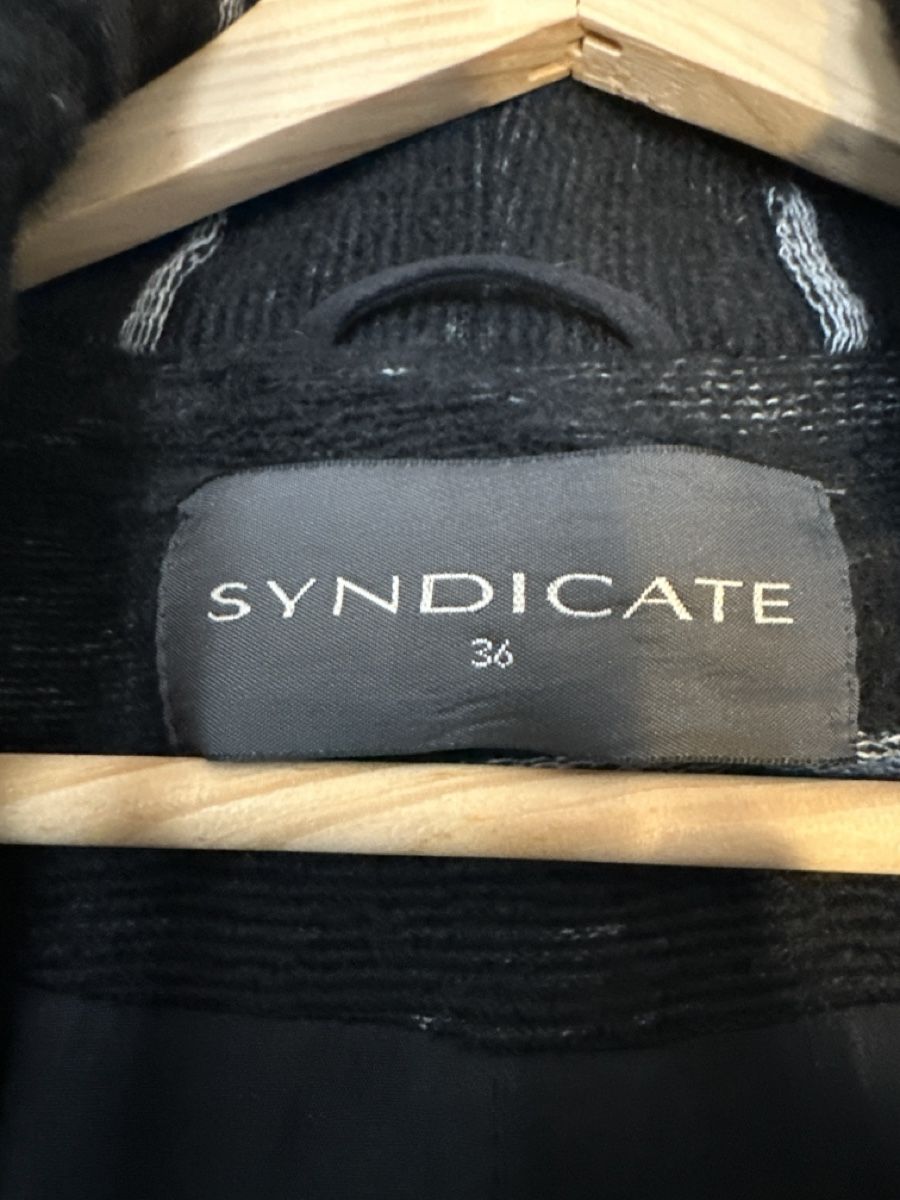 Mäntel: SYNDICATE Mantel Gr. 36 schwarz/weiss – Neu (gemäss Beschreibung) aus Bern von Ibizaflow 4